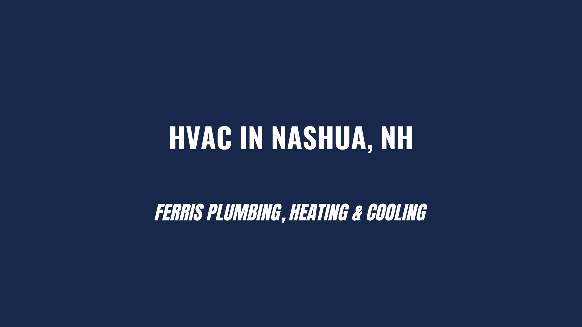 HVAC Nashua, NH